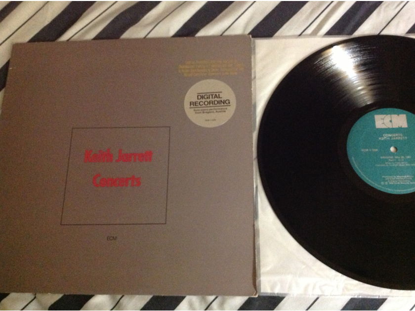 Keith Jarrett - Concerts ECM Label NM Promo Quiex II Colored Vinyl