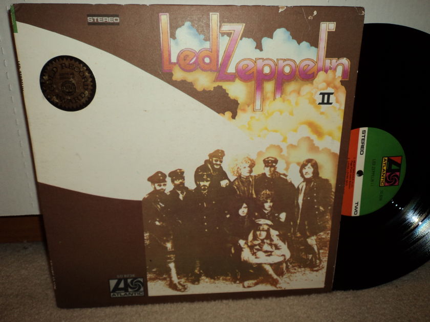 Led Zeppelin II - 1969 SD 8236 Vinyl NM- / Cover VG+