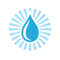 water droplet logo
