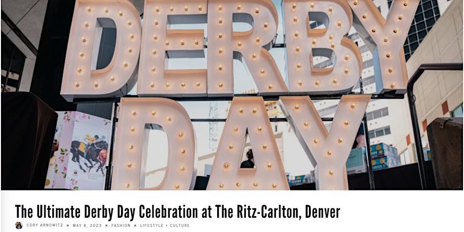 Denver Derby Day @ The Ritz-Carlton Denver promotional image