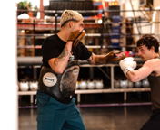 Boxing group lesson