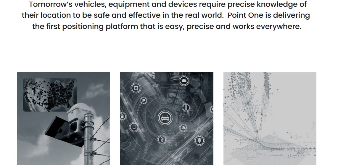 Point One Navigation product / service