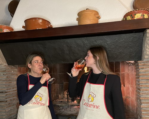 Food experiences Bagnaia: Culinary experience with background music