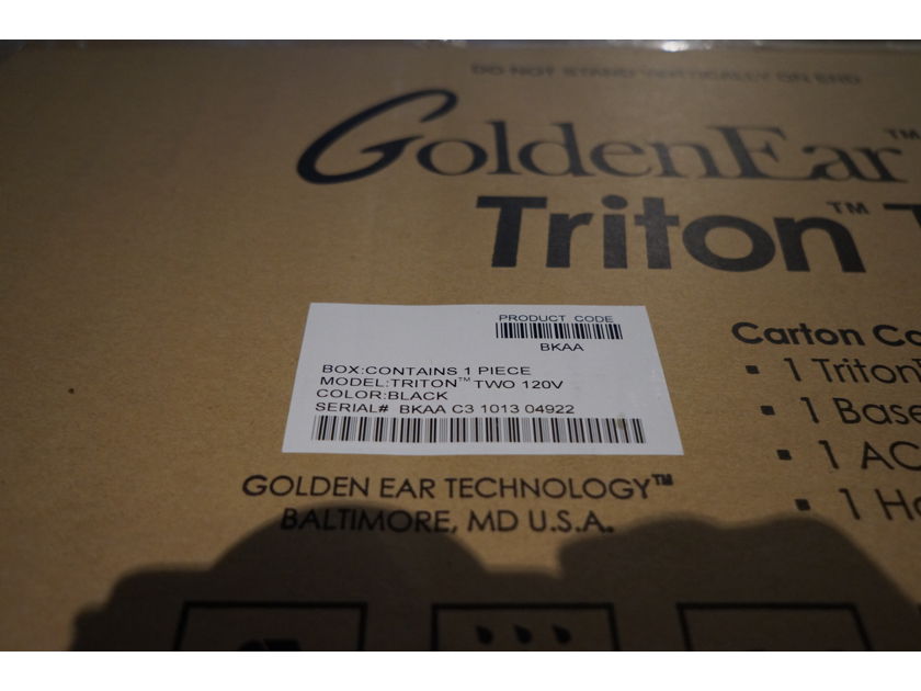 GoldenEar Triton Two Active Floorstanding Speakers