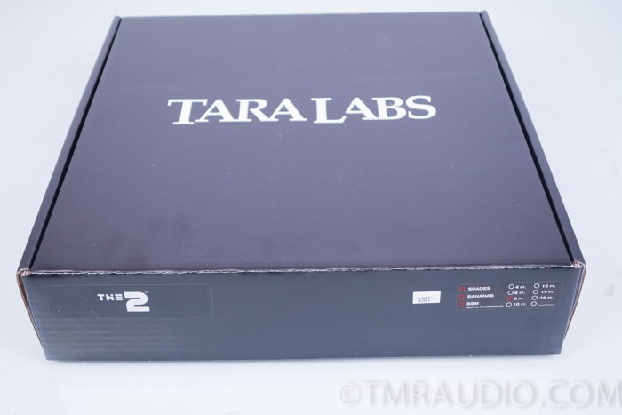 Tara Labs The 2 EX 8ft BSM Speaker Cables; New in Box $...