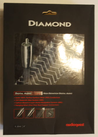 AudioQuest Diamond Digital Coax, RCA to RCA, 1.5m, Perf...