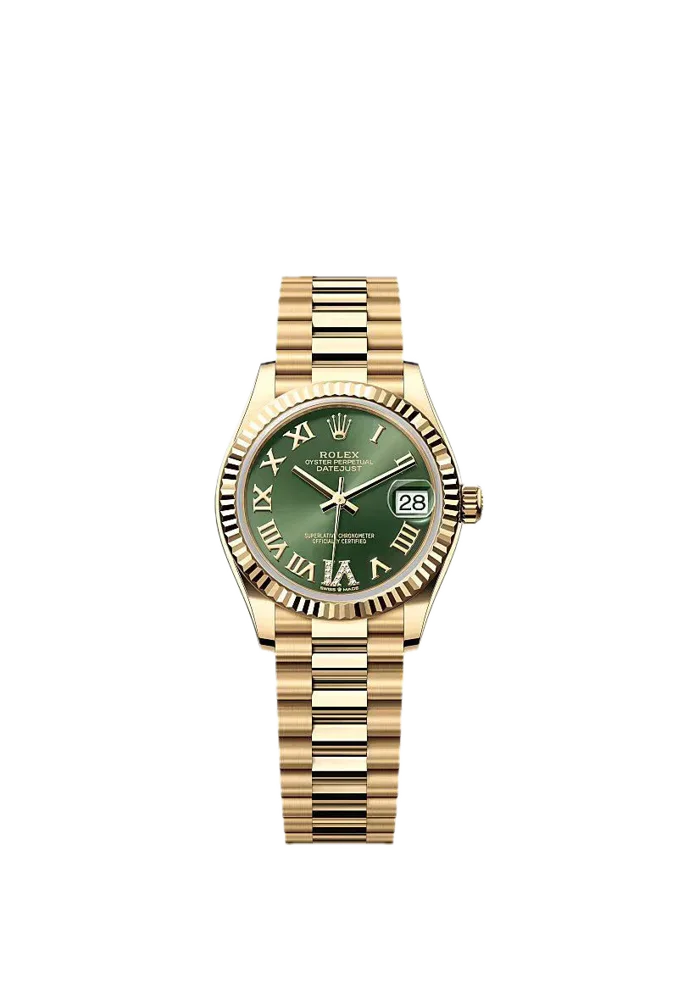 Olive Green with Diamond VI - Box and Papers 2025, image 1 Olive Green with Diamond VI - Box and Papers 2025, image 1