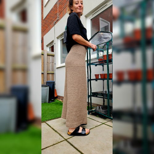 Wide leg pants - crochet pattern