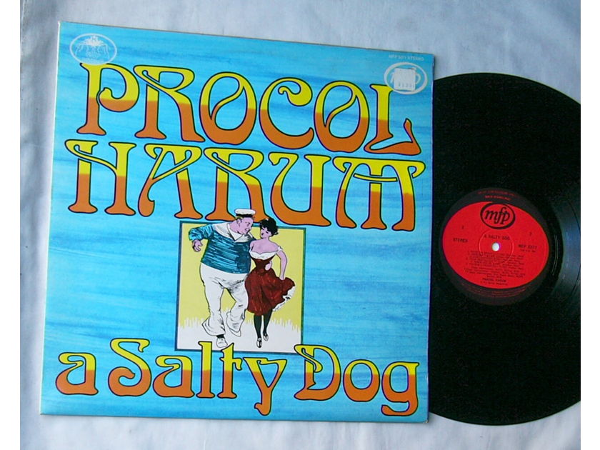 PROCOL HARUM - A SALTY DOG - - RARE ORIG 1972 LP -  MUSIC FOR PLEASURE - UK MADE