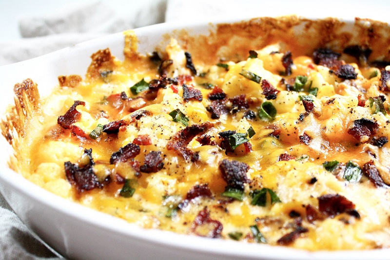 Loaded Cauliflower Bake