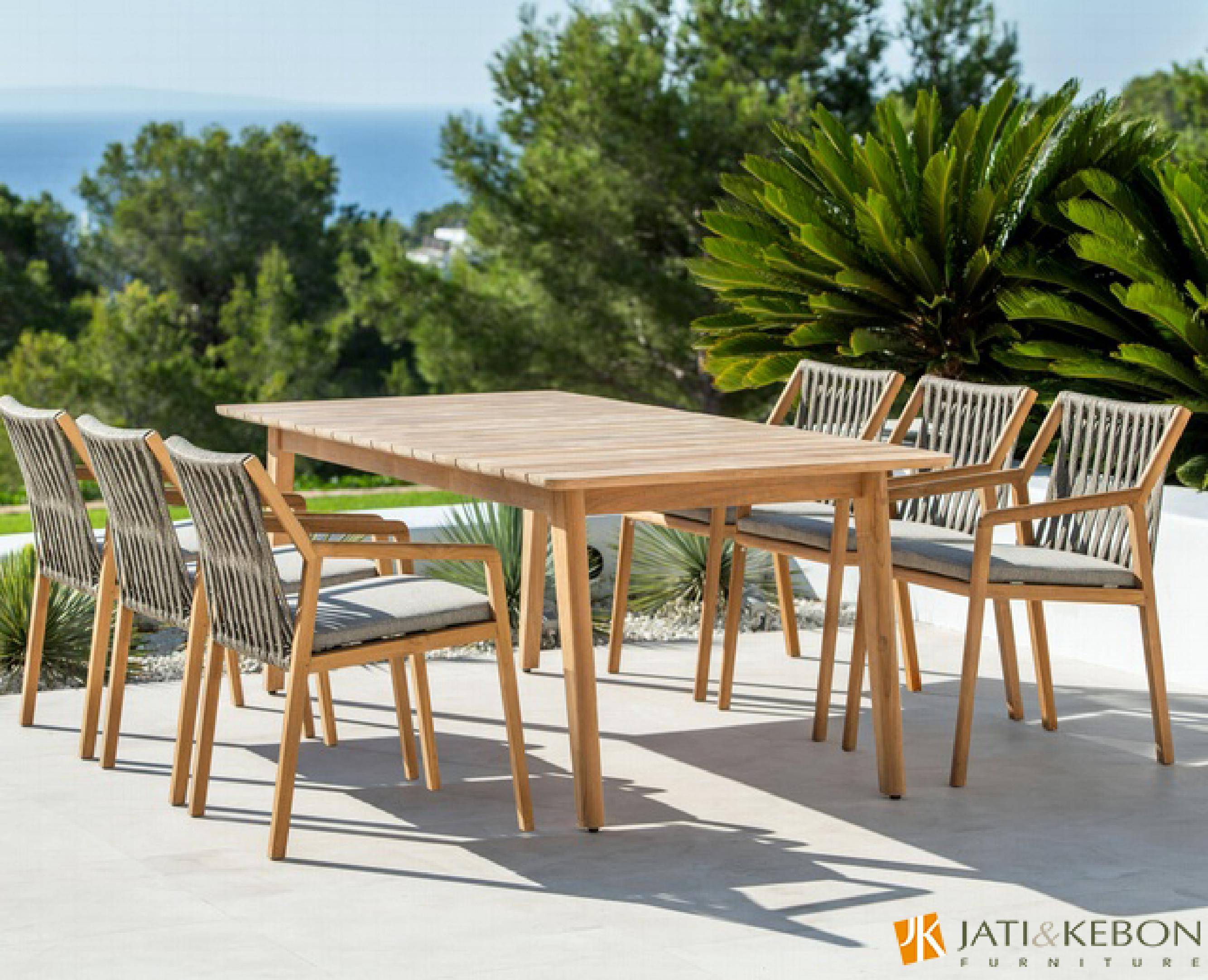 Jati & Kebon Furniture Teak Outdoor Patio Furniture