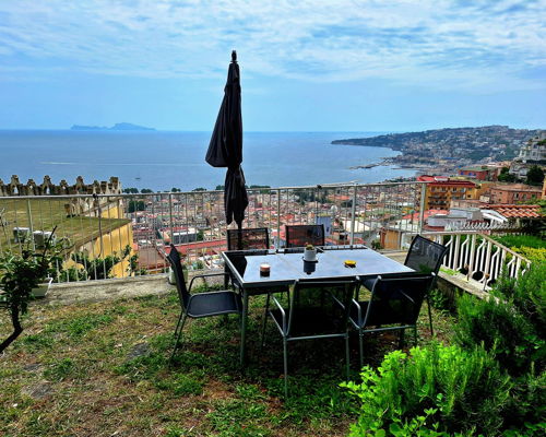 Corsi di cucina Napoli: Cooking class di aperitivi con vista sul golfo di Napoli