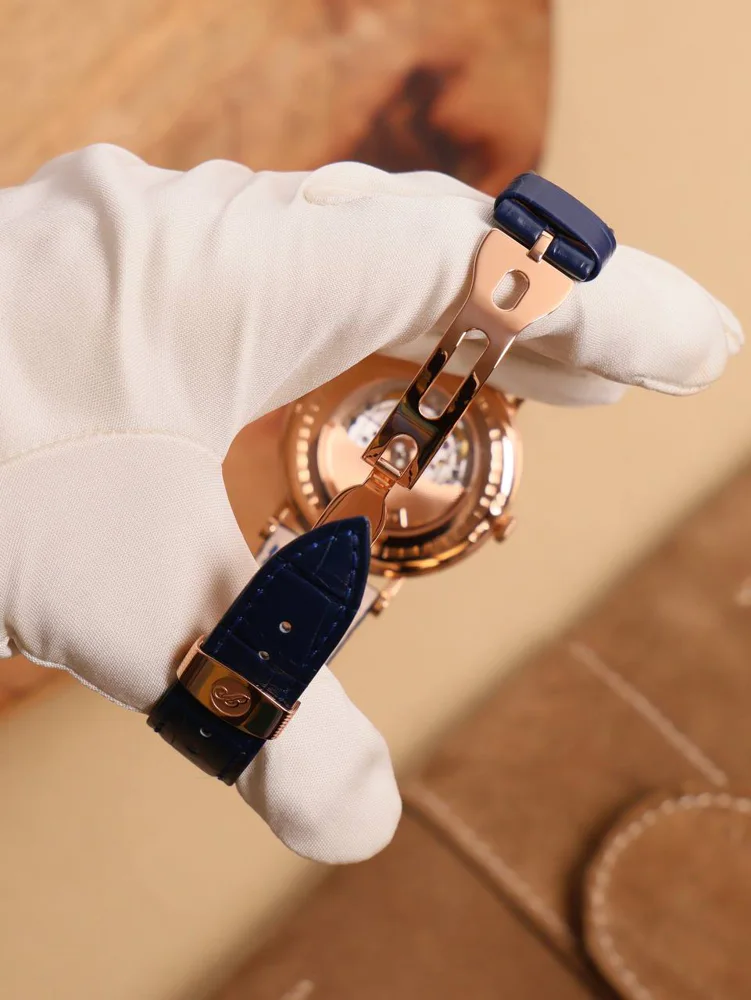 Moonphase Power Reserve Rose Gold Box and Papers 2019, image 5