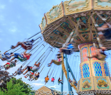 Экскурсия в парк развлечений Six Flags | Американские горки