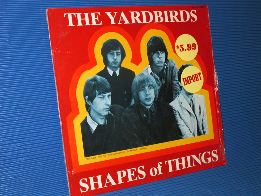 THE YARDBIRDS -  - "Shapes of Things" - Astan Swiss import Sealed