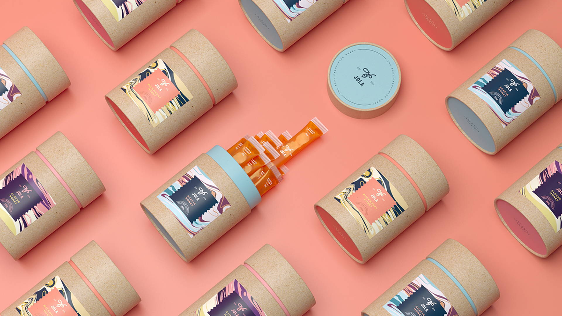 Featured image for We Love This Mesmerizing Honey Packaging