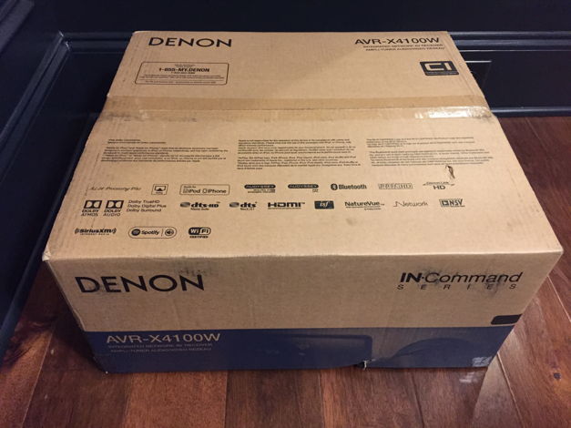 Denon AVR-X4100W 7.2 ATMOS X4100 AVR RECEIVER! BRAND NEW!