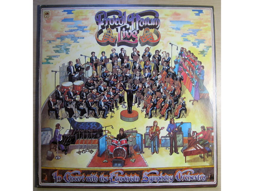 Procol Harum - Live - In Concert With The Edmonton Symphony Orch - 1972  A&M Records SP 4335