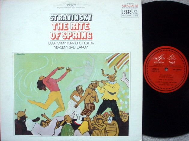 EMI Angel Melodiya / SVETLANOV, - Stravinsky The Rite o...