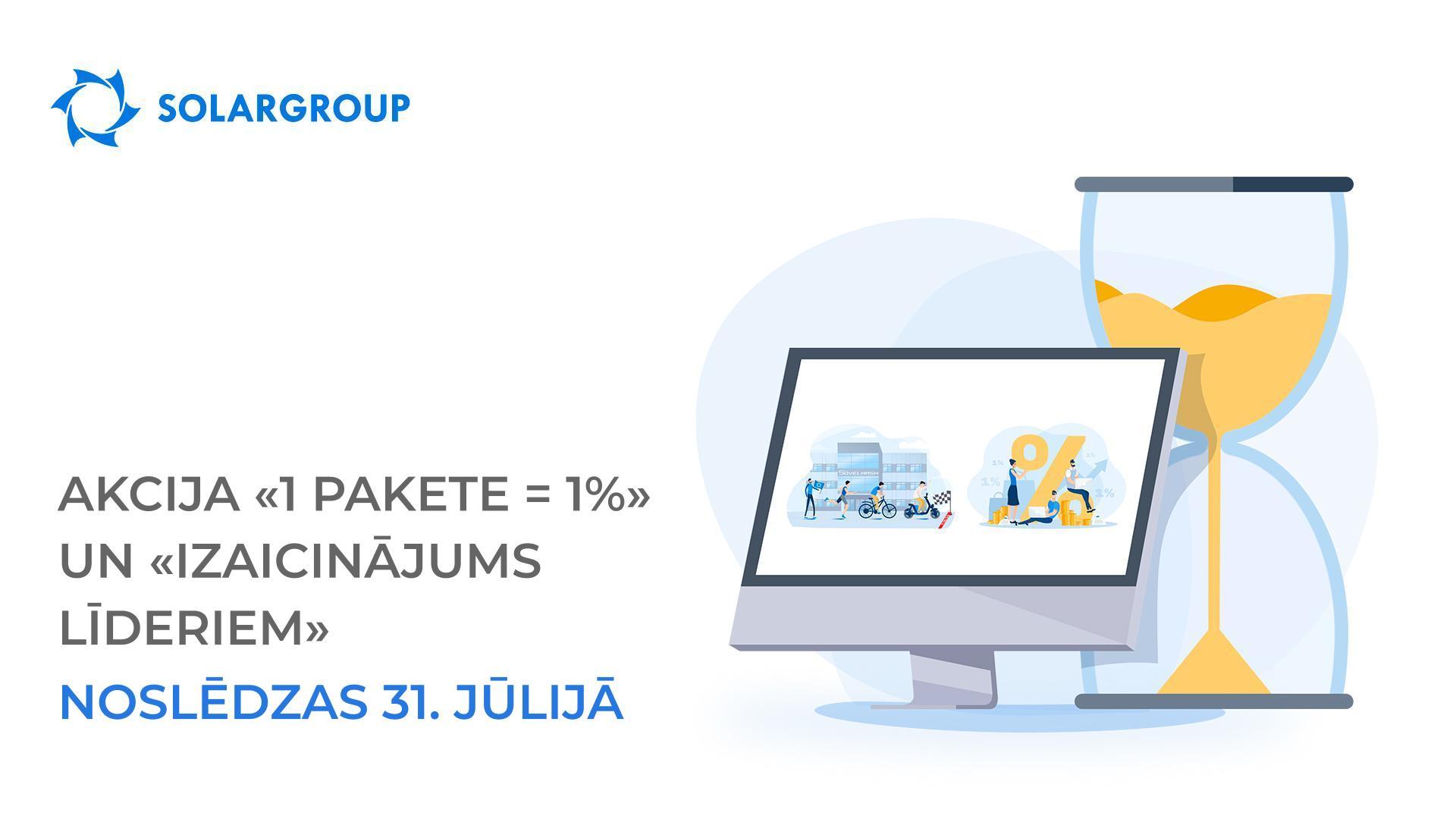 Divas akcijas no četrām noslēdzas!