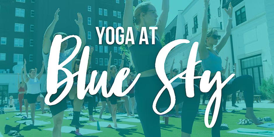 Yoga at Blue Sky promotional image