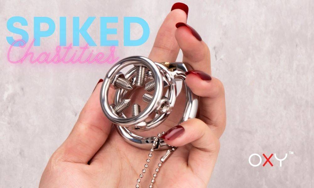 Sex Toys for Cock and Ball Torture: Spiked Chastity Cages 