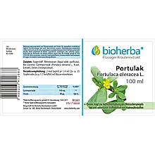 Portulak, Portulaca oleracea L., Tropfen, Tinktur 100 ml
