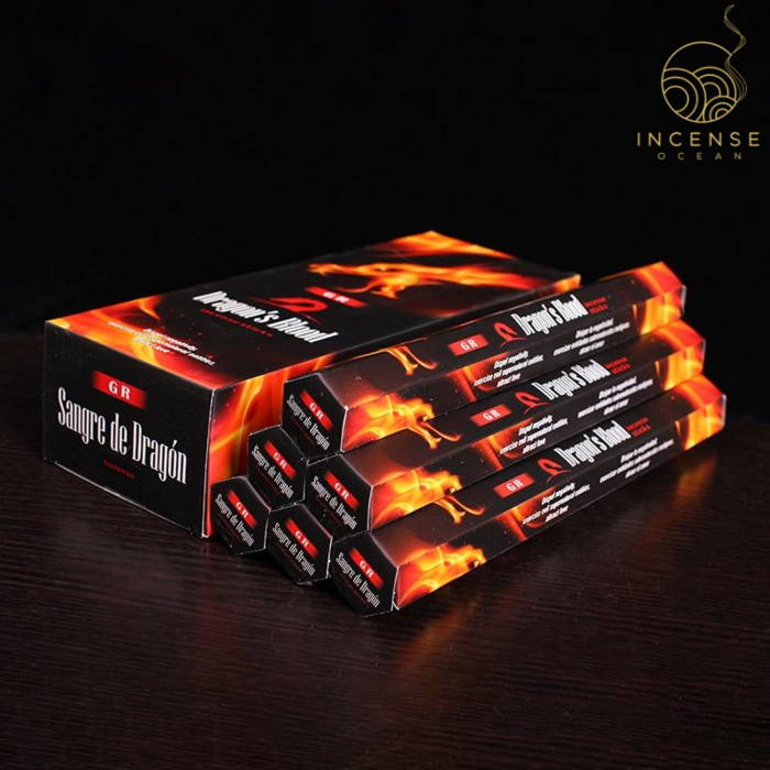 Dragon's Blood Incense Sticks - 6 Box Pack