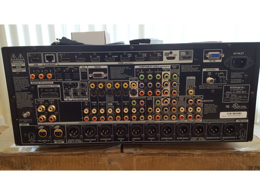Integra DHC-80-3 9.2 Ch. A/V Network Controller