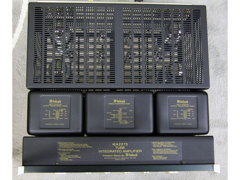 McIntosh MA2275 Integrated Tube Amplifier
