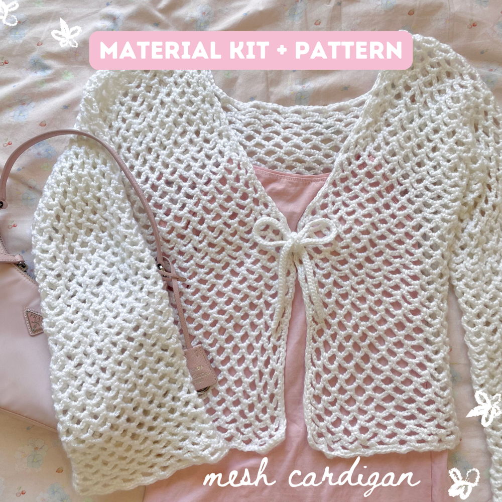 Mesh Cardigan