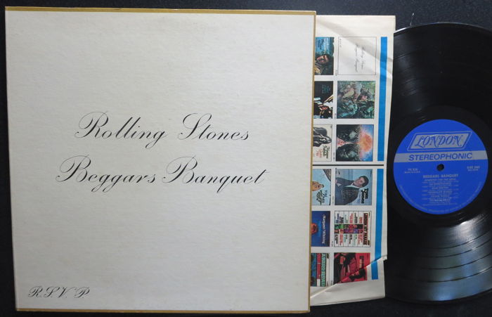ROLLING STONES, Beggars Banquet USA 2nd pressing EXCELL...