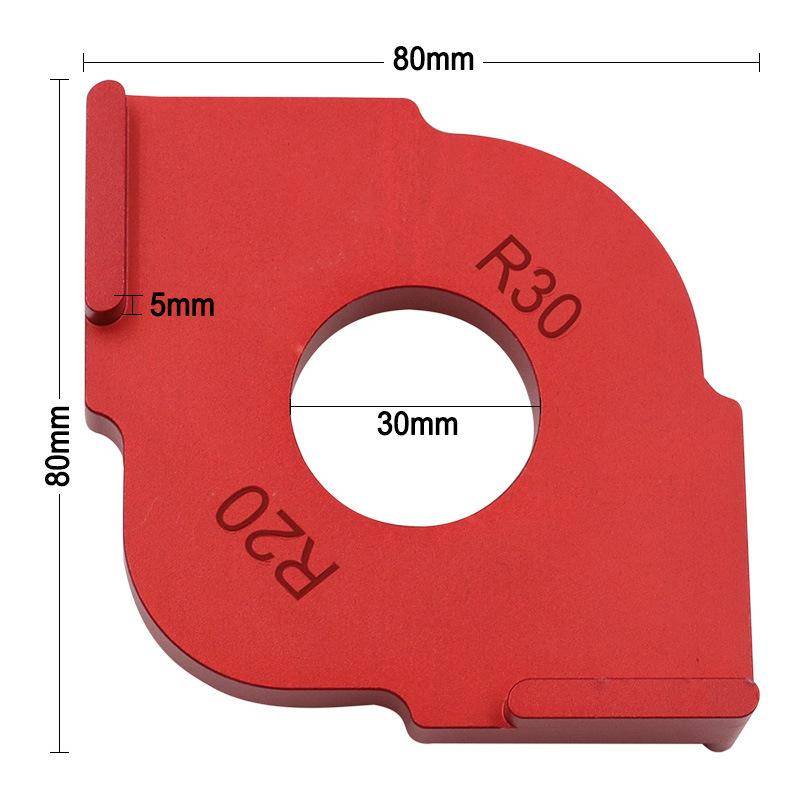 radius jig for router