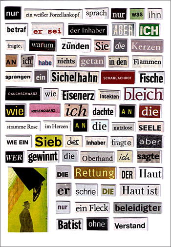 Image of final word collage from Mueller lecture