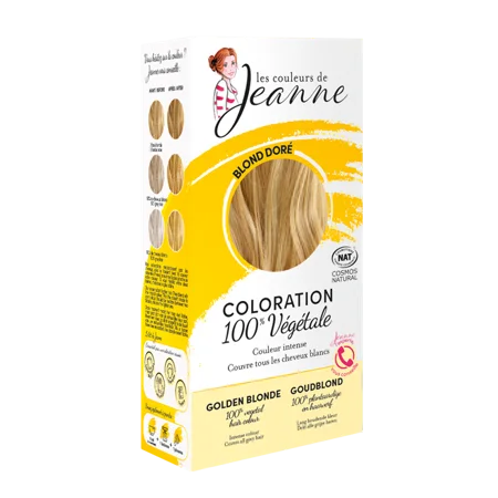COLORATION 100% VEGETALE - Blond doré
