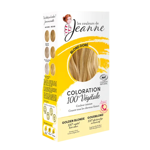 COLORATION 100% VEGETALE - Blond doré