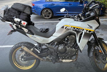 2025 HONDA TRANSALP motorcycle for rent near Fort Lauderdale, FL