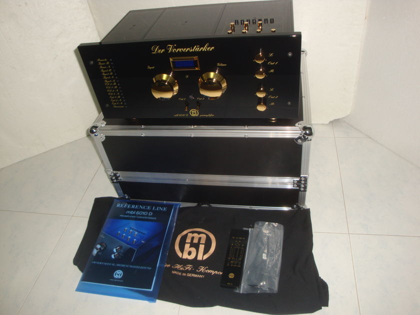MBL 6010D Reference Preamplifier with MC phono (newer version) - 230V 50/60hz