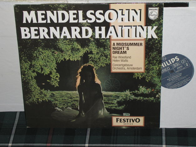 Haitink/COA - Mendelssohn Philips Import LP 6500