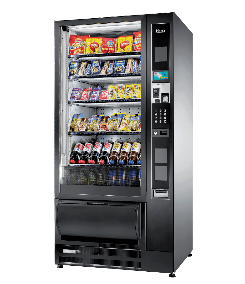 contactless cold drinks snacks vending machine