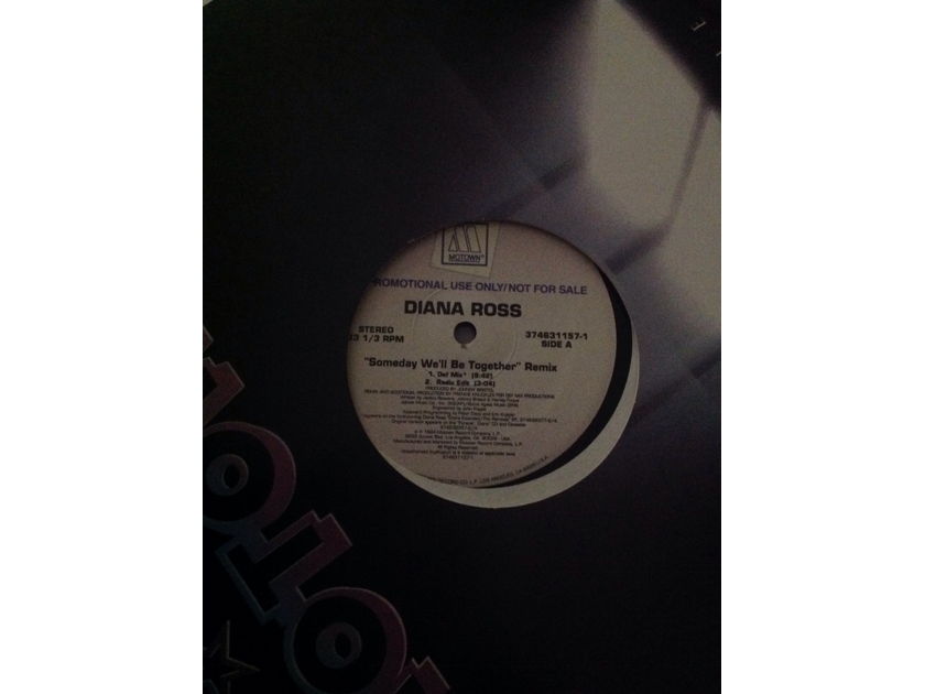Diana Ross - Someday We'll Be Together Motown Records Promo 12 Inch Vinyl Remix EP