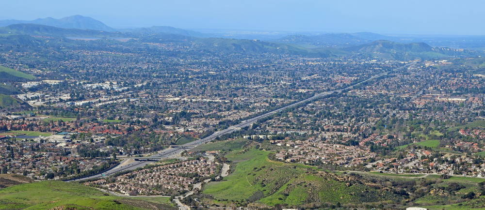 Rocky Peak Park and Simi Valley, CA, USA