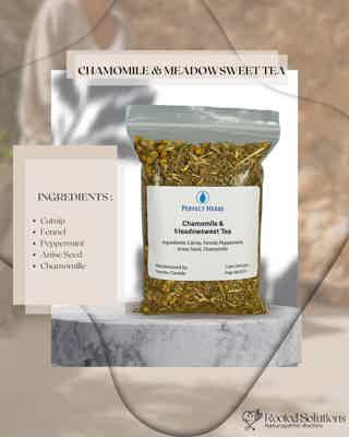 Chamomile & Meadowsweet Digestive Relief Tea – Rooted Solutions image 2