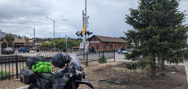 2023 KAWASAKI KLR650 ADVENTURE motorcycle for rent near Vancouver, WA