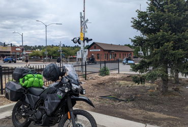 2023 KAWASAKI KLR650 ADVENTURE motorcycle for rent near Vancouver, WA