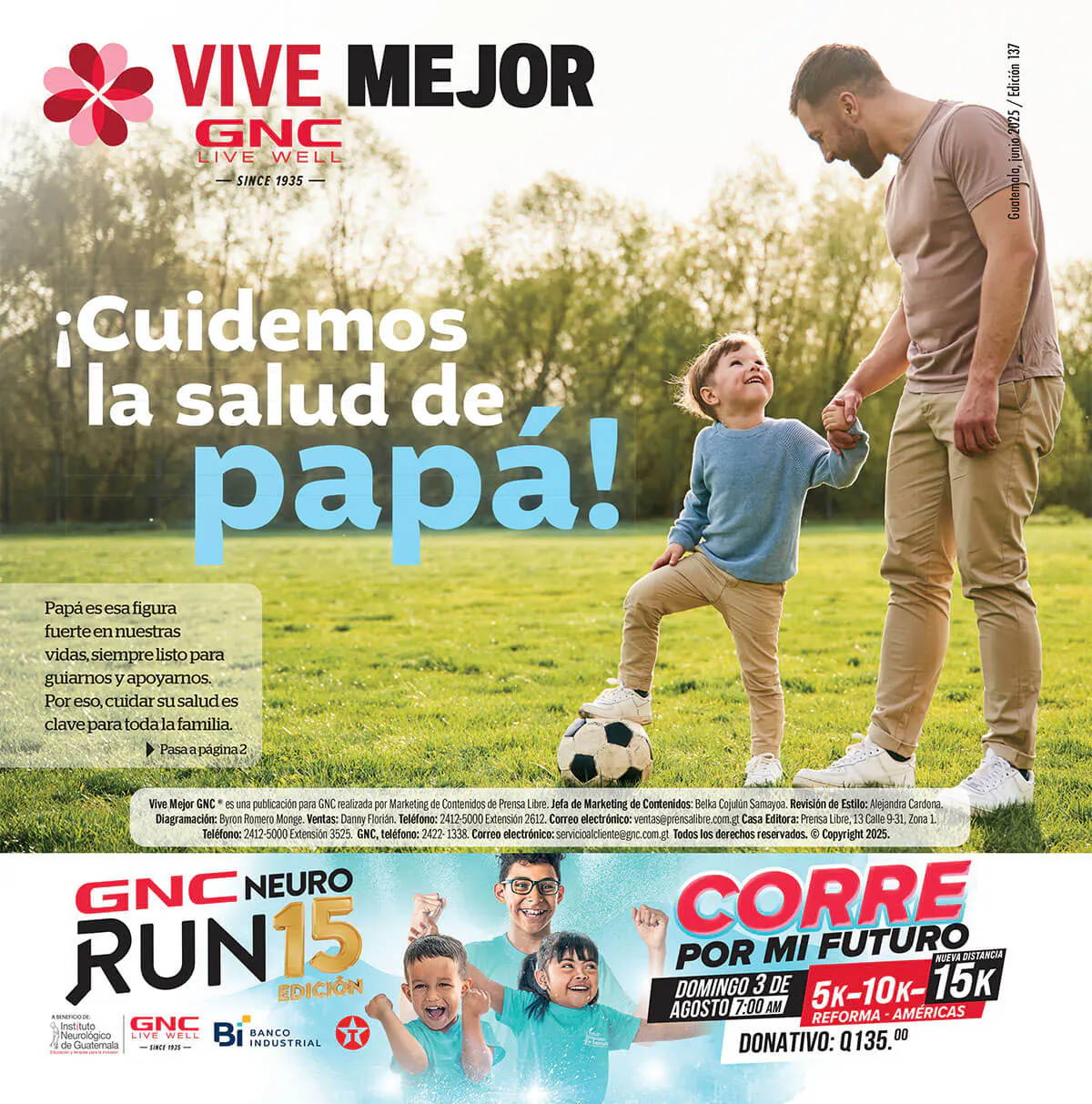 ¡Cuidemos la salud de papá!