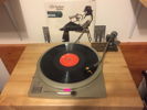 one turntable, with Jelco arm and Synergy SPU