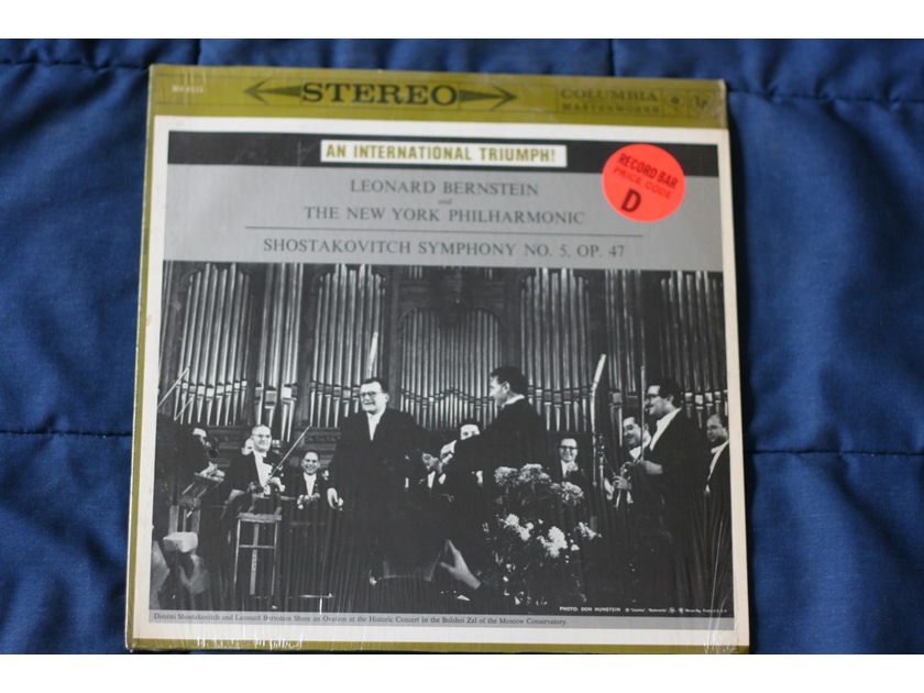 Leonard Bernstein - Shostakovich Symphony No. 5, Op. 47 MS 6115