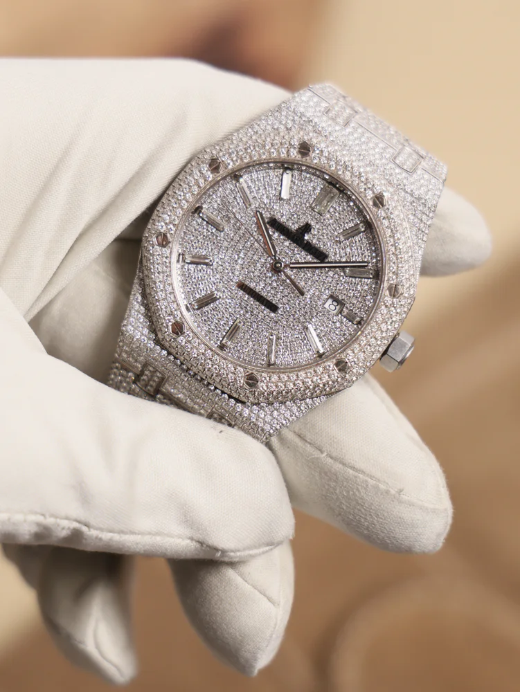 Royal Oak Custom Diamond Set