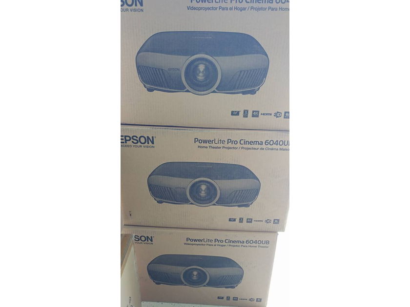 Epson Pro Cinema 6040UB HDR-compatible pro theater  Enhancement & ISF 4K projector -  accurate color  leading-edge technology Best pj under $5000 anywhere!